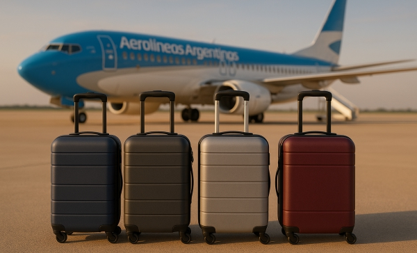 Valijas en un aeropuerto